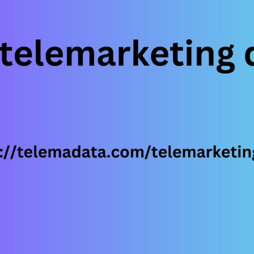 Buy Telemarketing Data