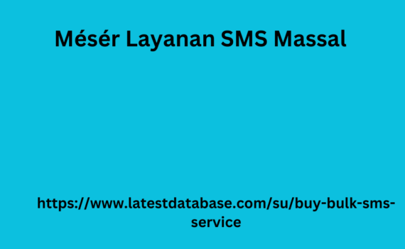 Mésér Layanan SMS Massal