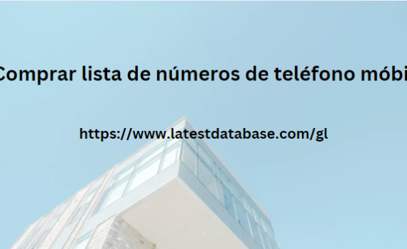 Comprar lista de números de teléfono móbil