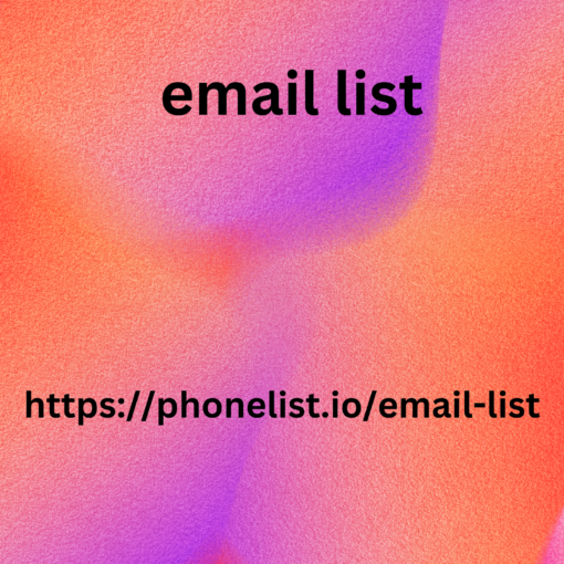 email list